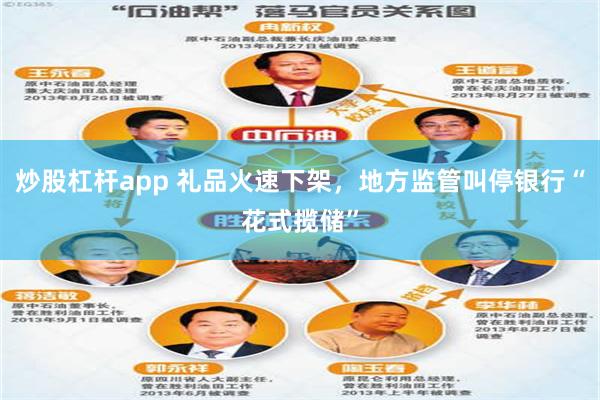 炒股杠杆app 礼品火速下架，地方监管叫停银行“花式揽储”